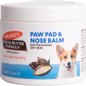 Pets Cocoa Butter Fragrance Free Paw Pad & Nose Balm for Dogs